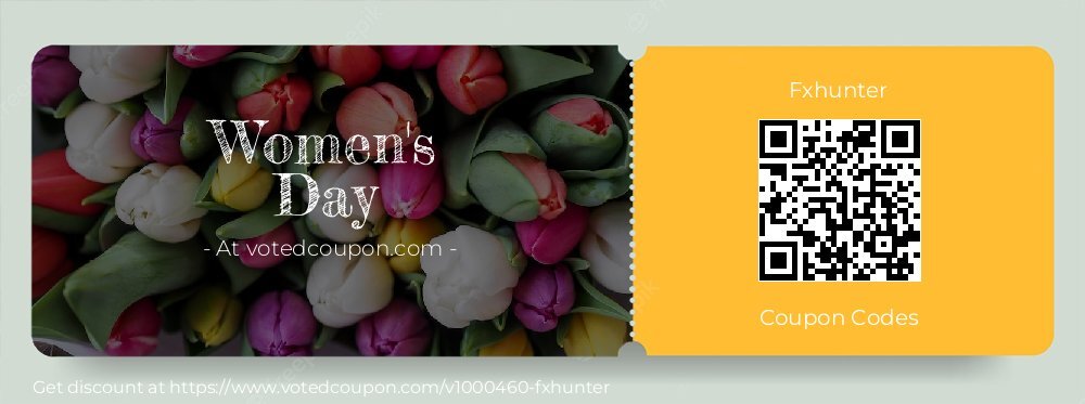 Fxhunter Coupon discount, offer to 2025 Spring