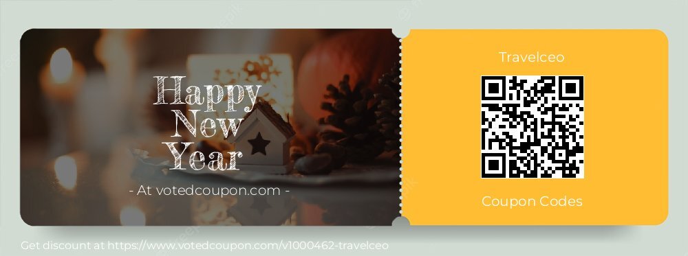 Travelceo Coupon discount, offer to 2023 X'mas