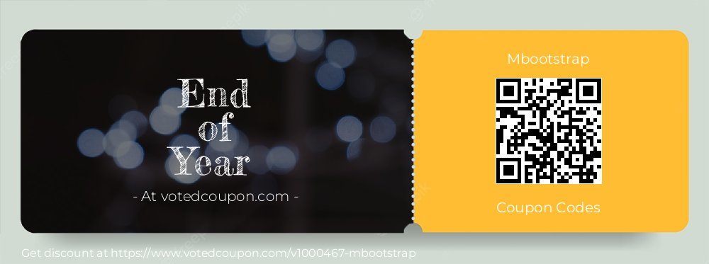 Mbootstrap Coupon discount, offer to 2023 Father's Day