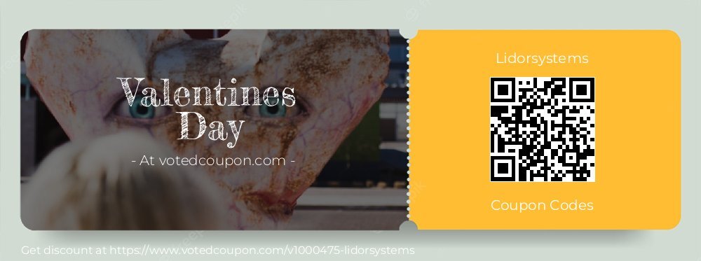 Lidorsystems Coupon discount, offer to 2024 Int. Working Day