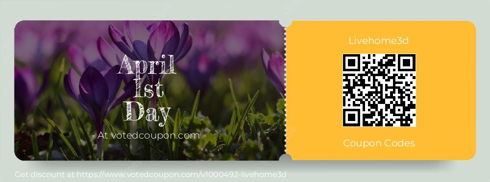 Livehome3d Coupon discount, offer to 2024 Mom's Day