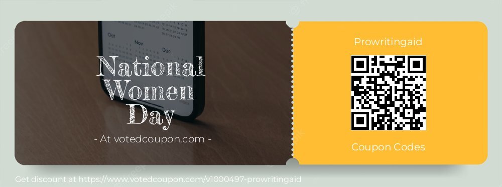 Prowritingaid Coupon discount, offer to 2024 Mothers Day