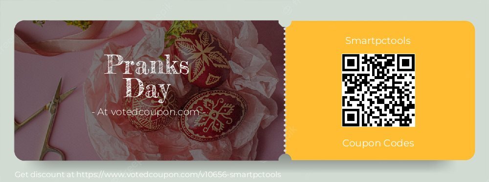 Smartpctools Coupon discount, offer to 2025 Pranks Day