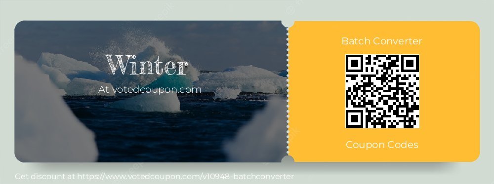Batch Converter Coupon discount, offer to 2023 Back to School season