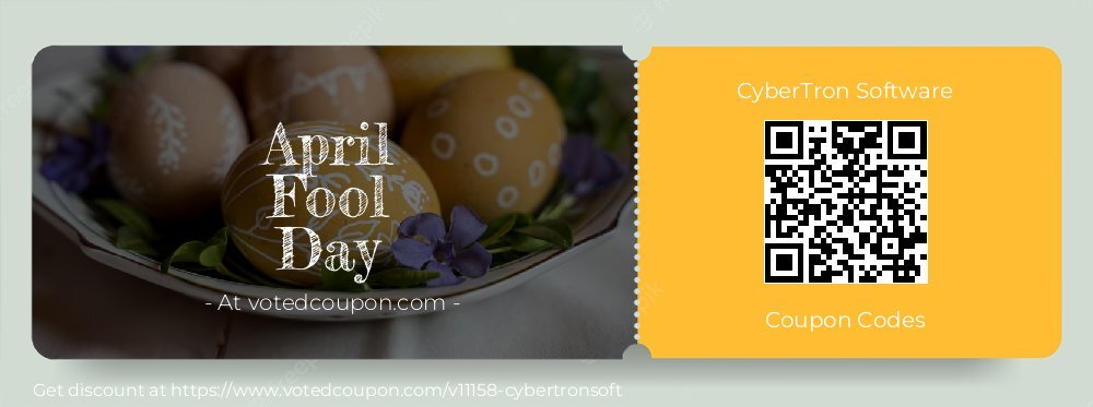CyberTron Software Coupon discount, offer to 2025 April Fool Day