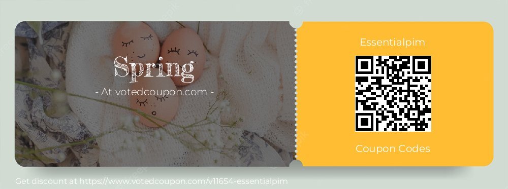 Essentialpim Coupon discount, offer to 2025 Spring