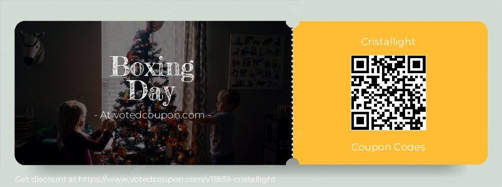 Cristallight Coupon discount, offer to 2023 Thanksgiving