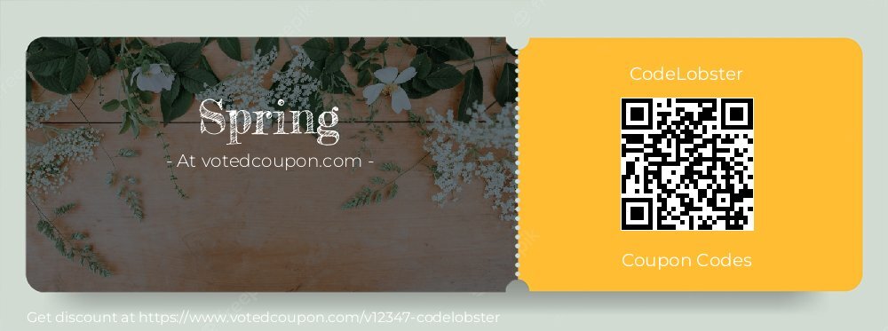 CodeLobster Coupon discount, offer to 2025 Spring