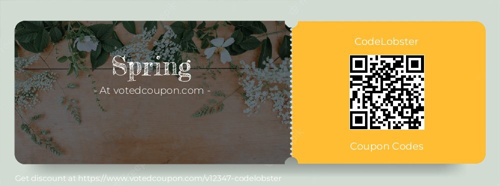 CodeLobster Coupon discount, offer to 2024 Spring