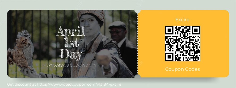 Excire Coupon discount, offer to 2025 April 1st Day