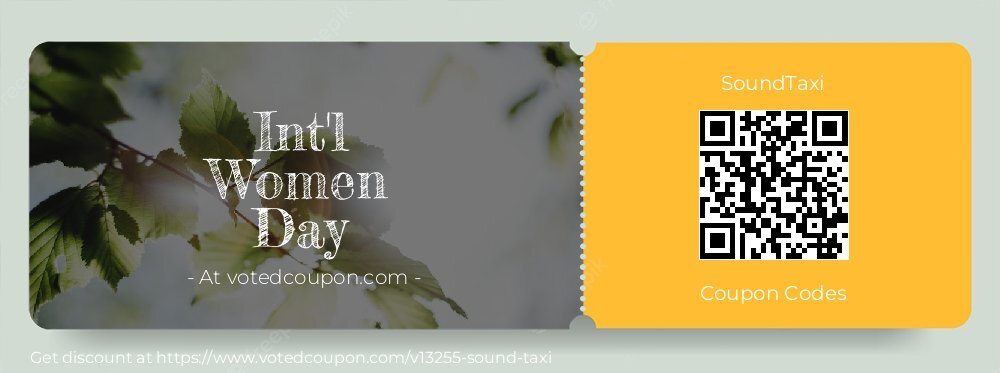 SoundTaxi Coupon discount, offer to 2024 Mom's Day