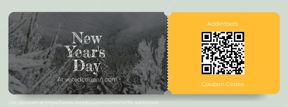 Addintools Coupon discount, offer to 2023 Thanksgiving Day