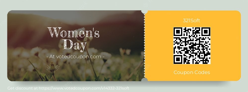 321Soft Coupon discount, offer to 2024 Mom's Day