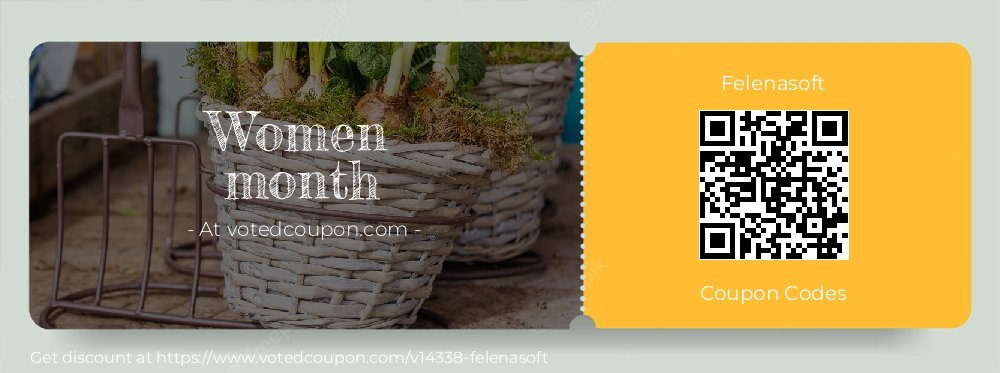 Felenasoft Coupon discount, offer to 2023 Back to School season
