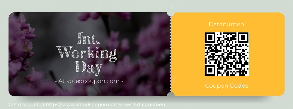 Datanumen Coupon discount, offer to 2024 Mom's Day