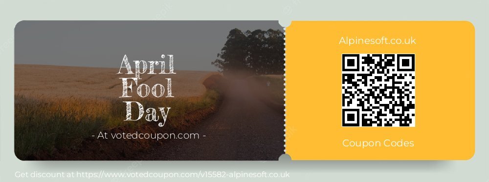 Alpinesoft.co.uk Coupon discount, offer to 2024 April Fool Day