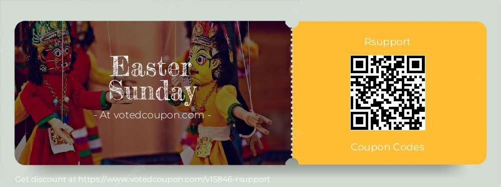 Rsupport Coupon discount, offer to 2025 Easter Sunday