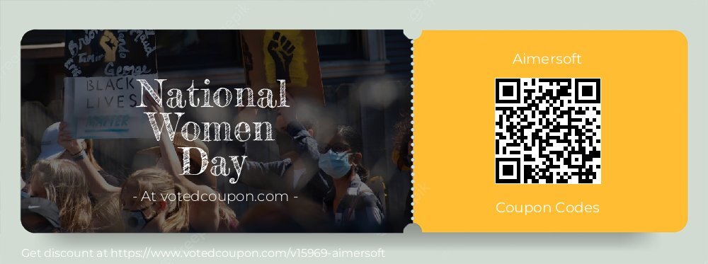 Aimersoft Coupon discount, offer to 2024 Mothers Day