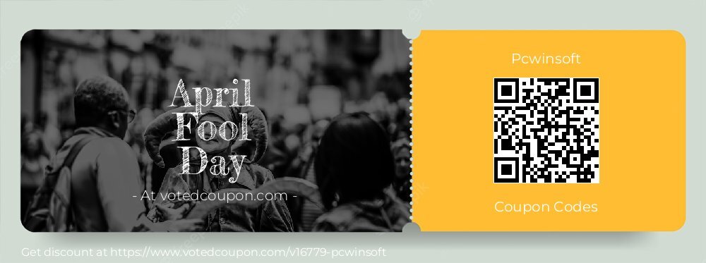 Pcwinsoft Coupon discount, offer to 2025 April Fool Day