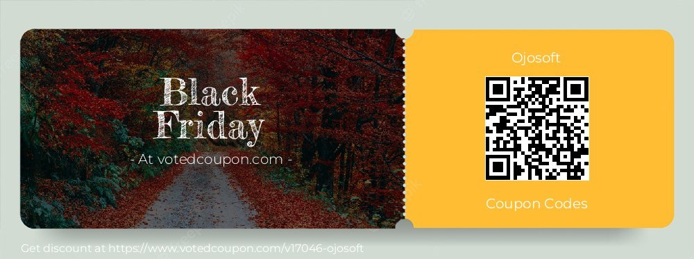 Ojosoft Coupon discount, offer to 2023 Black Friday