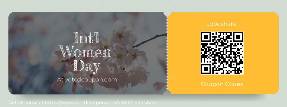 Joboshare Coupon discount, offer to 2024 Mothers Day