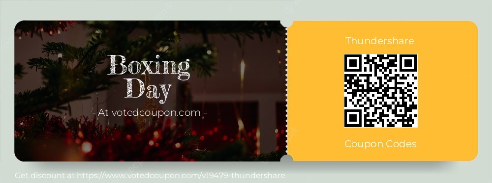Thundershare Coupon discount, offer to 2023 Back to School