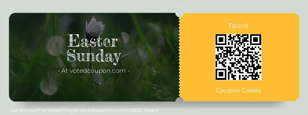Tipard Coupon discount, offer to 2025 Easter Sunday