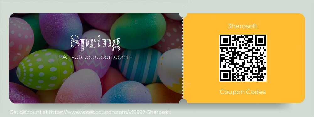 3herosoft Coupon discount, offer to 2025 Spring