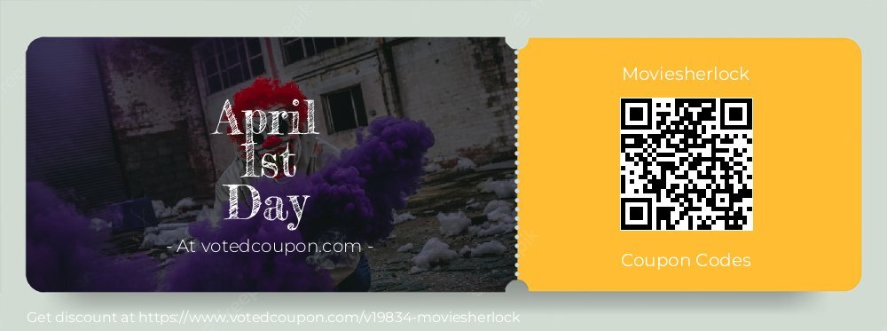 Moviesherlock Coupon discount, offer to 2025 April 1st Day