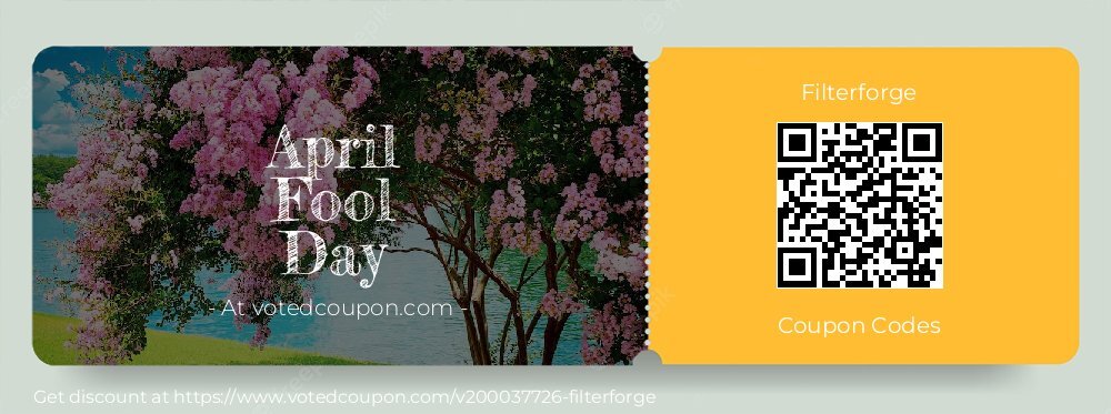 Filterforge Coupon discount, offer to 2025 April Fool Day
