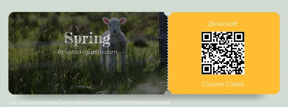 Zbrainsoft Coupon discount, offer to 2025 Spring
