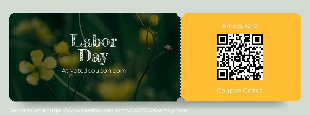 Amoyshare Coupon discount, offer to 2024 Pranks Day