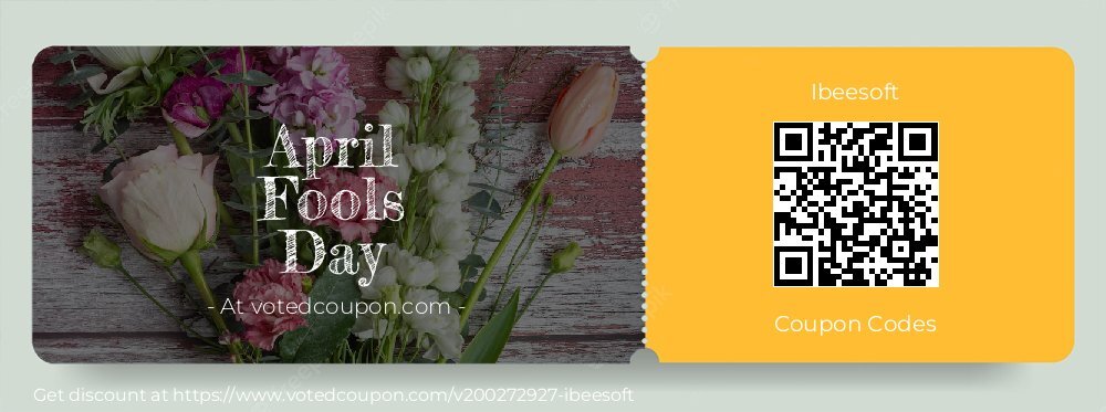 Ibeesoft Coupon discount, offer to 2025 April Fools Day