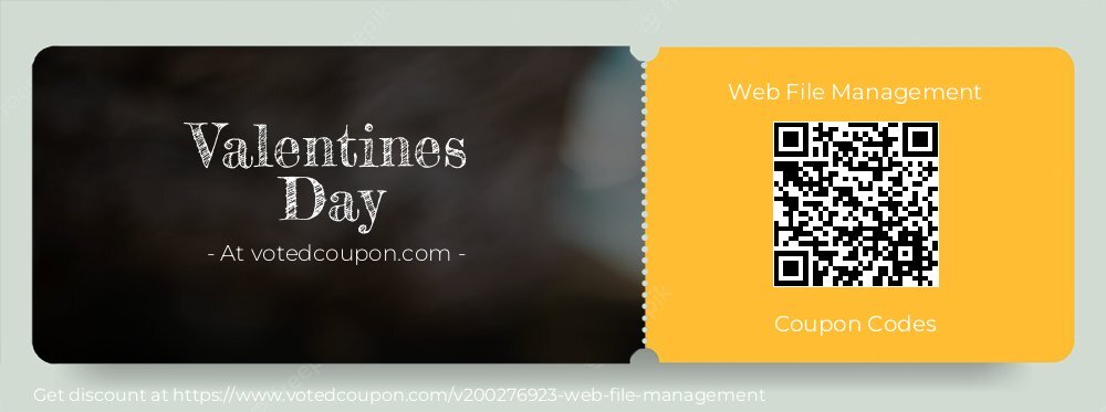 Web File Management Coupon discount, offer to 2025 April Fool Day