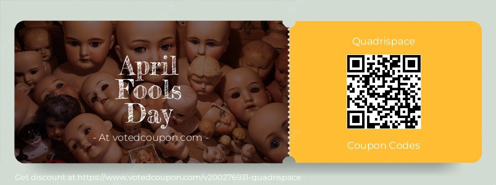 Quadrispace Coupon discount, offer to 2025 April Fools Day