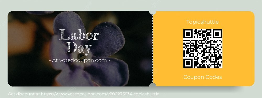 Topicshuttle Coupon discount, offer to 2025 April Fool's Day