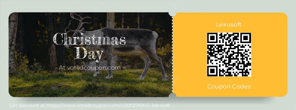 Lekusoft Coupon discount, offer to 2023 Christmas Day