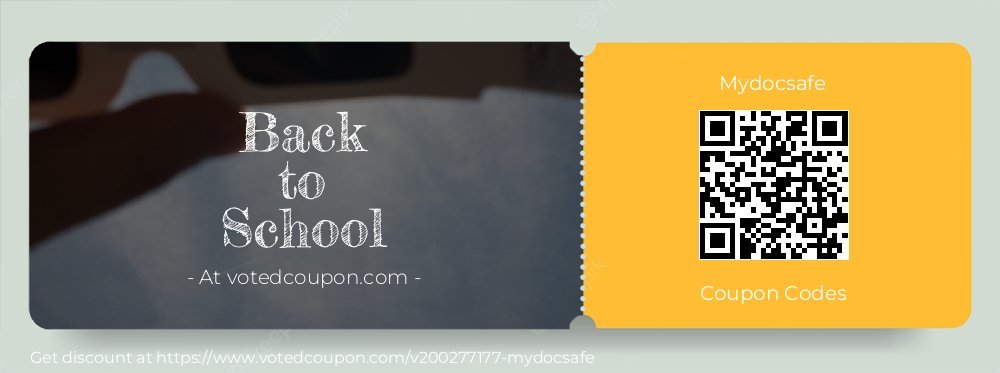 Mydocsafe Coupon discount, offer to 2023 Back to School