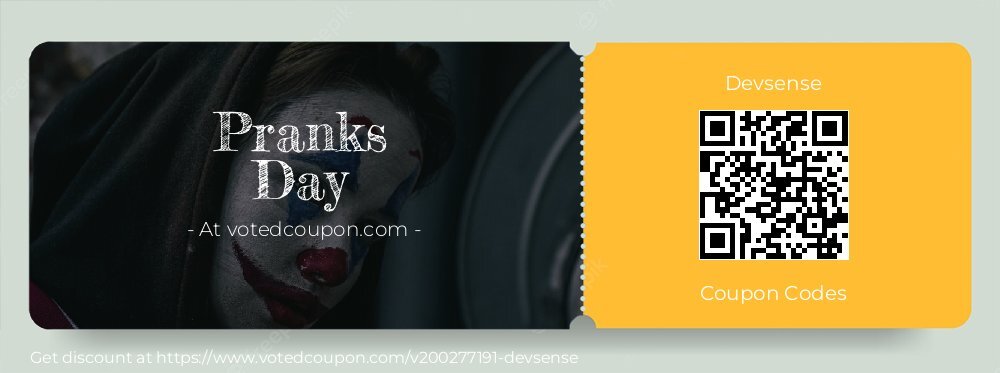 Devsense Coupon discount, offer to 2024 Pranks Day