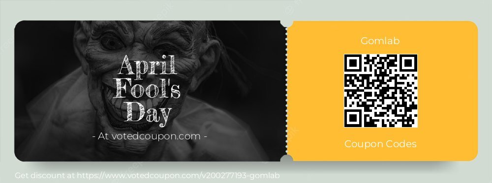Gomlab Coupon discount, offer to 2025 April Fool's Day