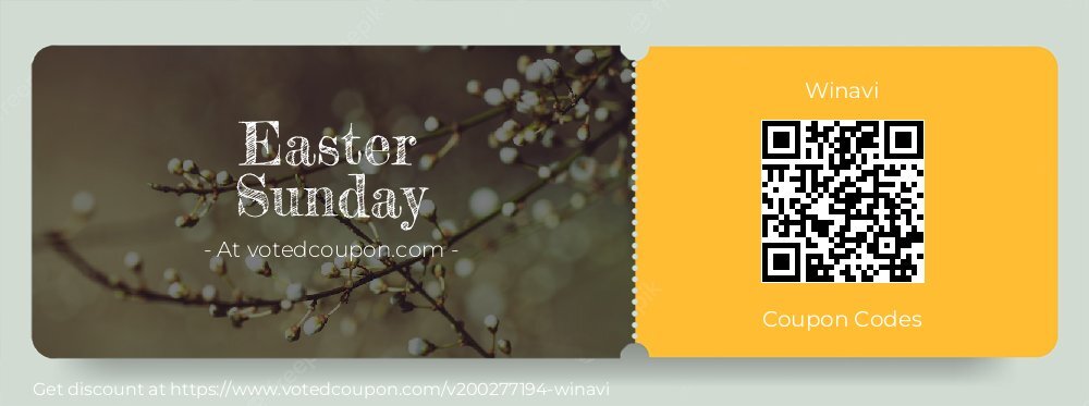 Winavi Coupon discount, offer to 2024 Easter Sunday