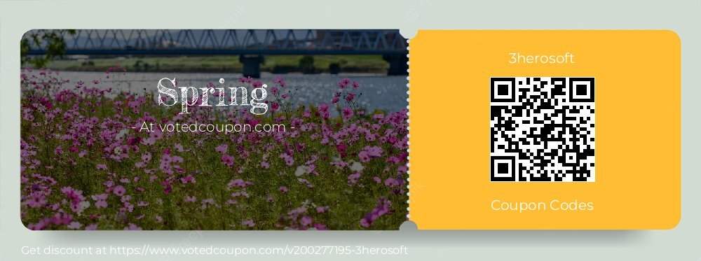 3herosoft Coupon discount, offer to 2025 Spring