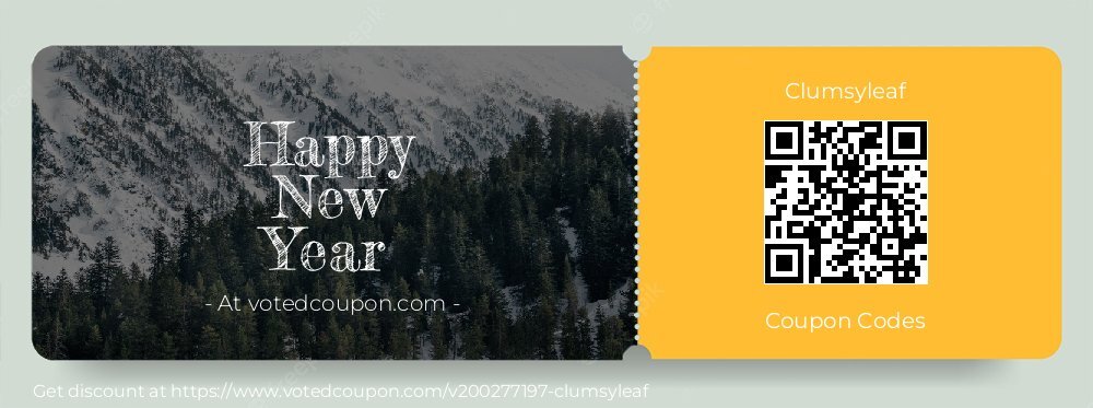 Clumsyleaf Coupon discount, offer to 2023 Father's Day