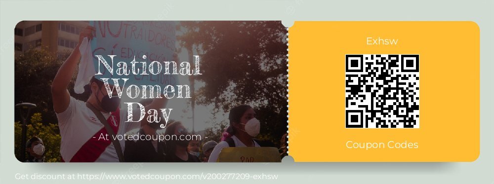Exhsw Coupon discount, offer to 2025 Spring