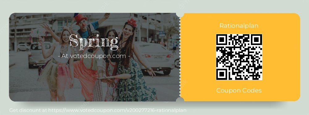 Rationalplan Coupon discount, offer to 2025 Spring