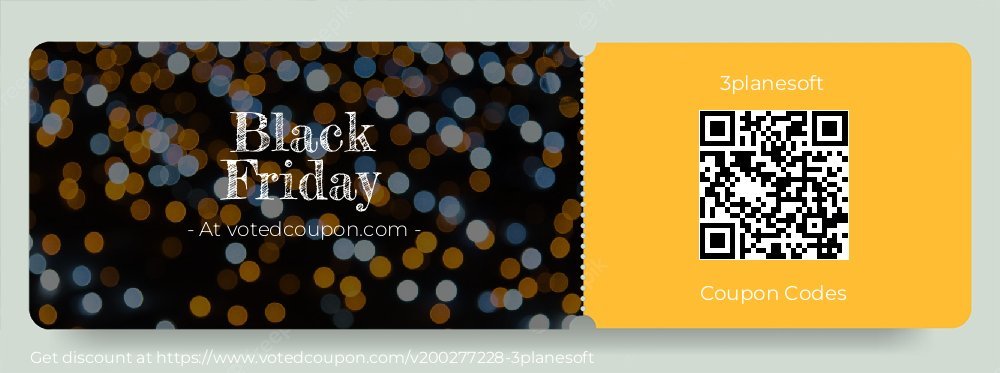 3planesoft Coupon discount, offer to 2023 Black Friday