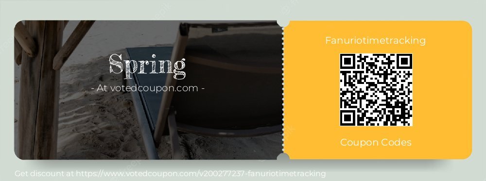 Fanuriotimetracking Coupon discount, offer to 2025 Spring
