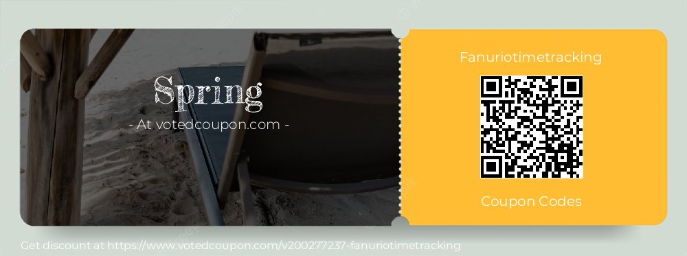 Fanuriotimetracking Coupon discount, offer to 2024 Spring