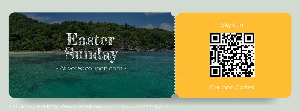 Skylum Coupon discount, offer to 2025 Easter Sunday