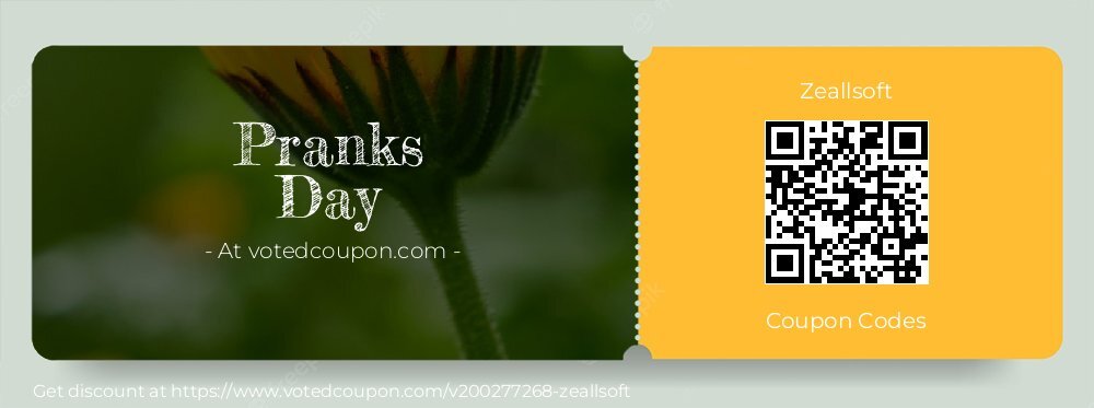 Zeallsoft Coupon discount, offer to 2024 Mom's Day